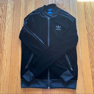 Adidas velvet track jacket